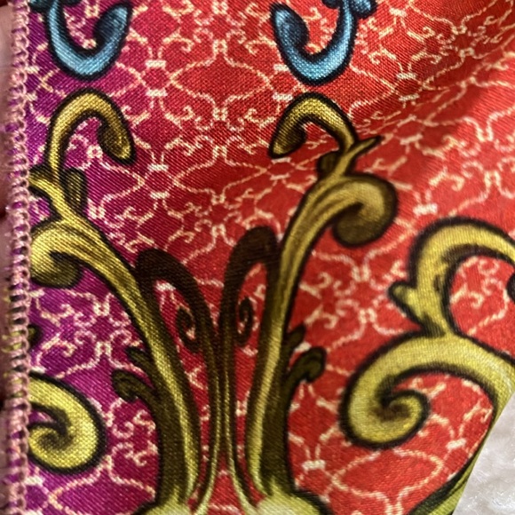 Johnny Was | Zoila Key Chain Ring Silk Scarf Charm - Picture 8 of 9